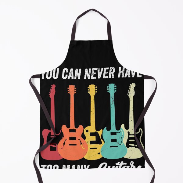 Item preview, Retro You Can Never Have Too Many Guitars - Electric Guitar designed and sold by majuga.