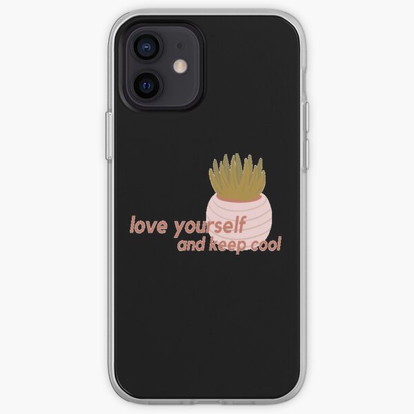 love yourself and keep cool iPhone Soft Case