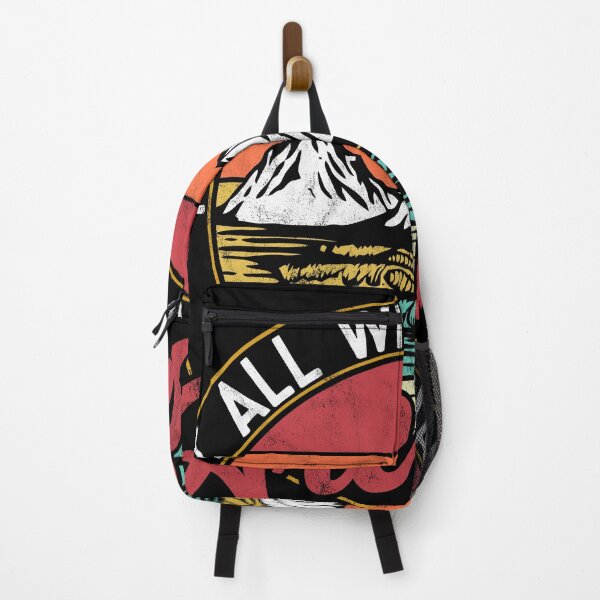 Item preview, Hiking - Not All those Who Wander Are Lost Retro Hiker designed and sold by majuga.