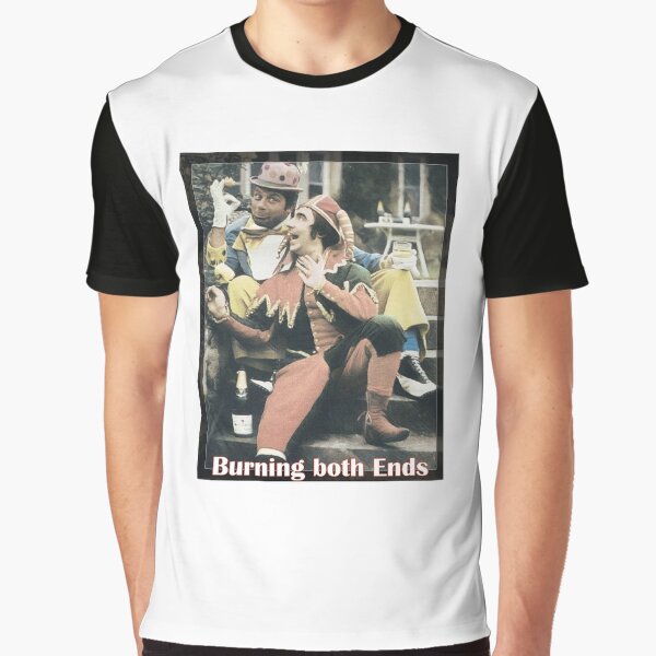 Burning both Ends - Keith Moon and Oliver Reed Graphic T-Shirt