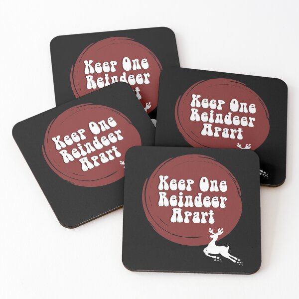Item preview, Keep One Reindeer Apart Funny Christmas designed and sold by happinestSHOP.