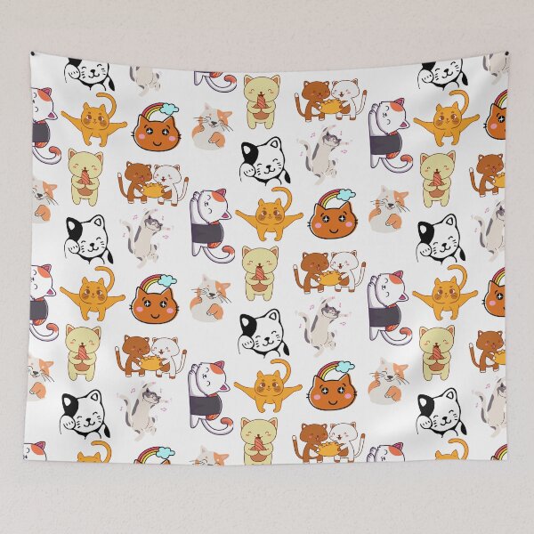 Item preview, Cute happy cub kitten - pack of 8 designed and sold by wiwiart.