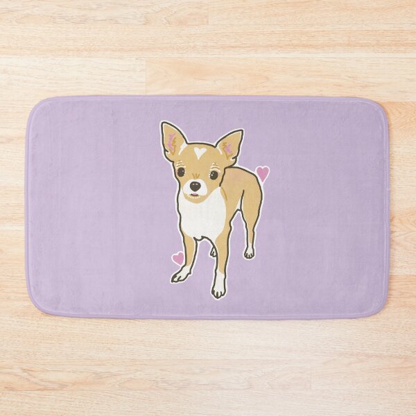Item preview, Cream and white short hair chihuahua designed and sold by NiceButton.
