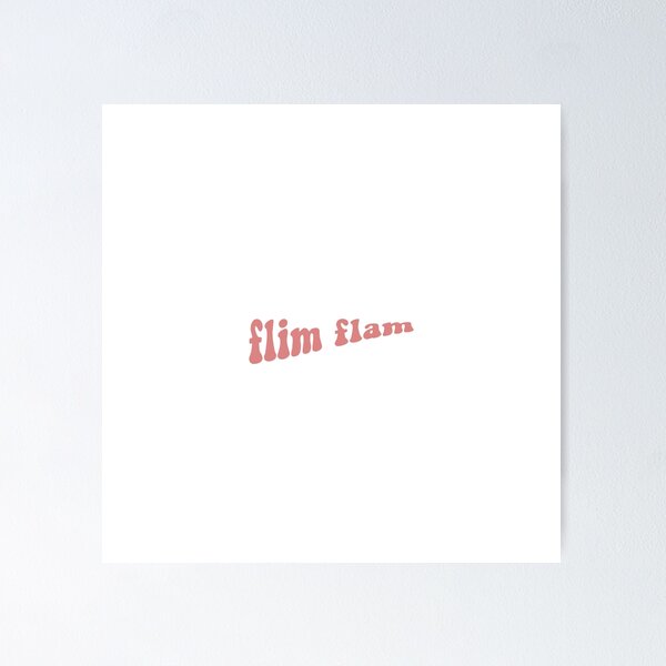 Item preview, flim flam sticker designed and sold by periadt.