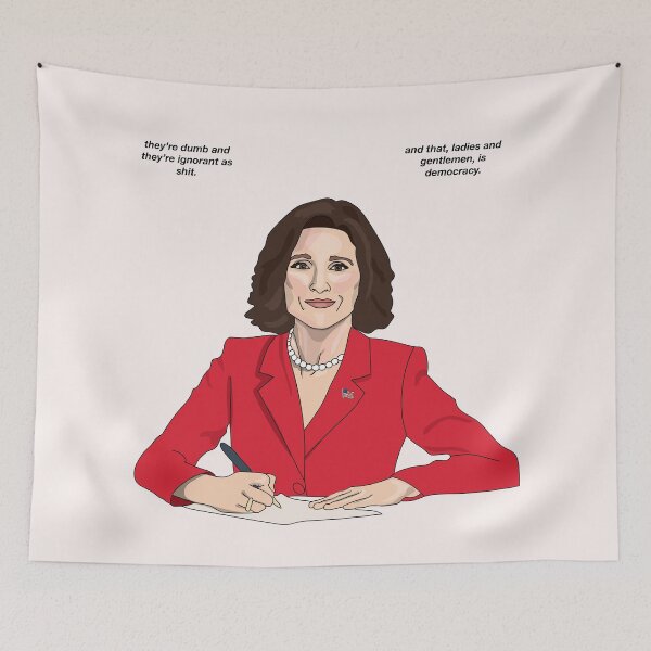 Artikelvorschau, ein zutiefst patriotisches Zitat von Frau Veep, Selina Meyer entworfen und verkauft von kellzy.