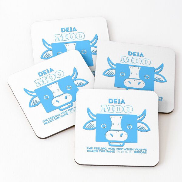 Item preview, Funky Cow Deja Moo designed and sold by AlwaysYellowNam.