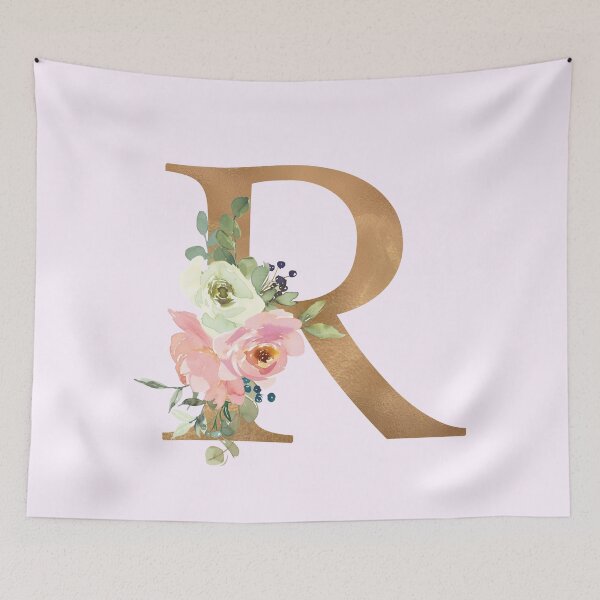 Item preview, Letter R Monogram designed and sold by WisdomInspired.