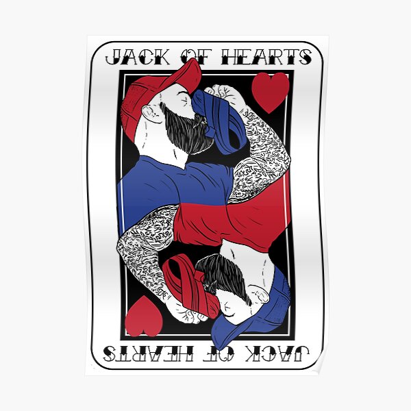 Jack of hearts - Jack Dixon Poster