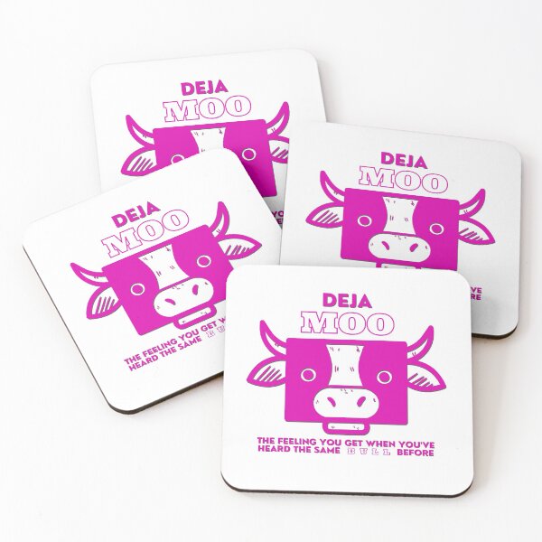 Item preview, Funky Cow Deja Moo designed and sold by AlwaysYellowNam.
