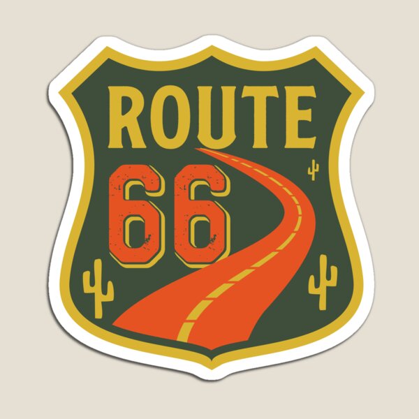Route 66  Magnet