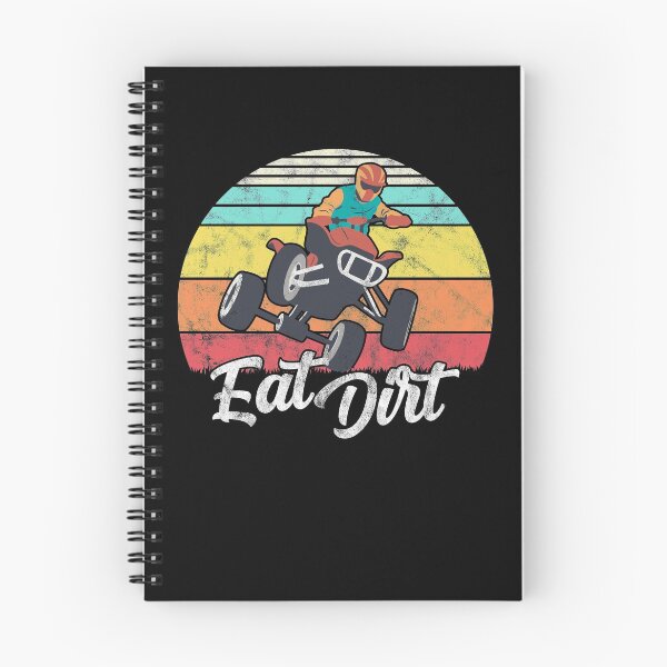 Item preview, Funny ATV 4 wheeler- Eat Dirt - Vintage Quad Biker designed and sold by majuga.
