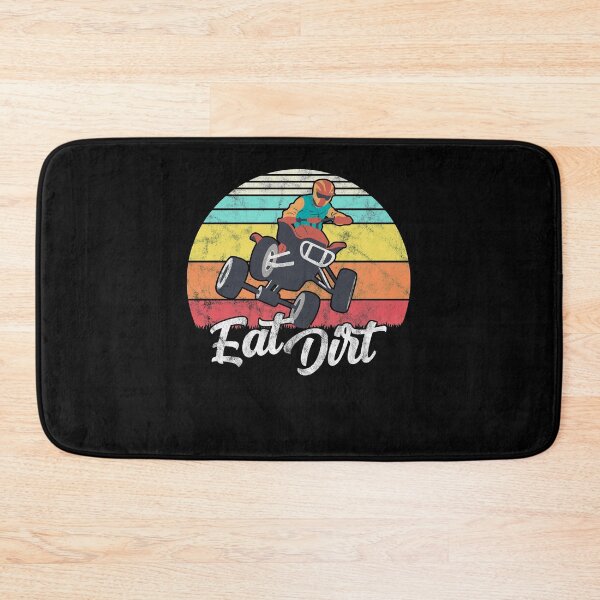 Item preview, Funny ATV 4 wheeler- Eat Dirt - Vintage Quad Biker designed and sold by majuga.