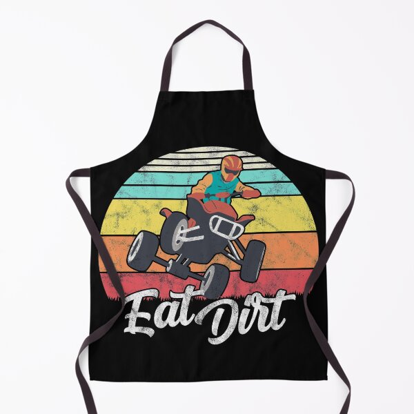 Item preview, Funny ATV 4 wheeler- Eat Dirt - Vintage Quad Biker designed and sold by majuga.