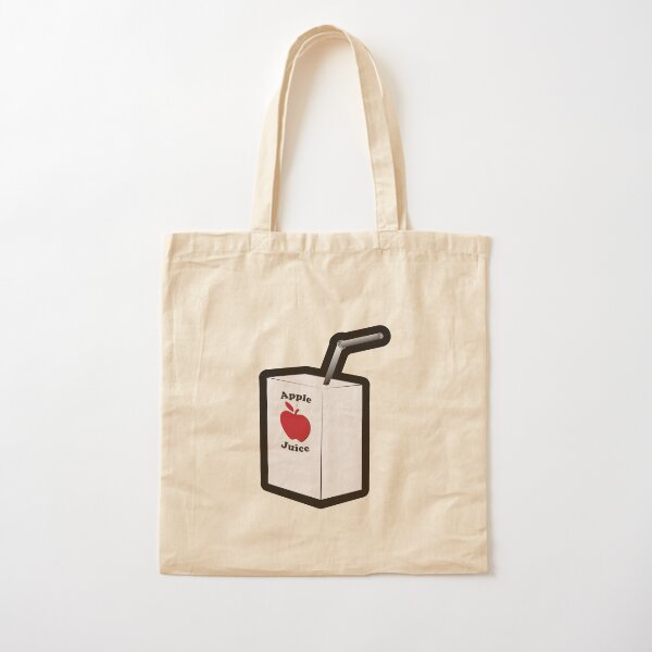 Drink Your Apple Juice Cotton Tote Bag