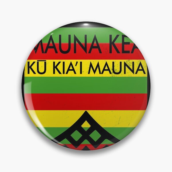 Item preview, Kanaka Maoli Flag- Ku Kiai Mauna Kea Shirt-  Hawaiian designed and sold by majuga.
