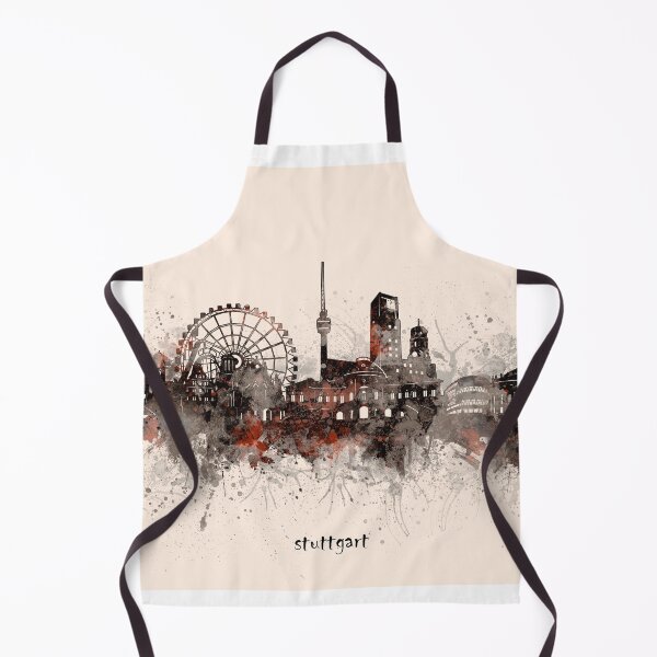 Item preview, stuttgart skyline designed and sold by BekimART2.