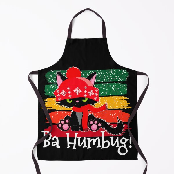 Item preview, Ba Humbug Funny Sarcastic Christmas Cat designed and sold by Tatt-Hooligans.