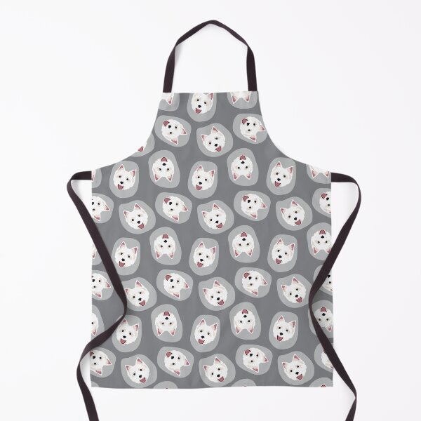 Item preview, Westie Spots - Repeating Dog Pattern designed and sold by NiceButton.
