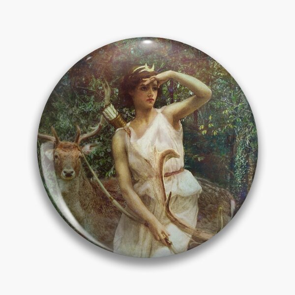 Item preview, Diana Nemorensis, Goddess of the Woodland designed and sold by BrambleAndBone.