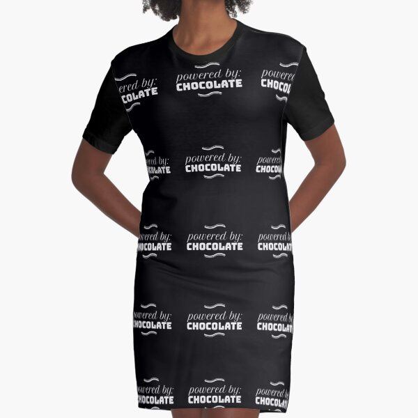 Item preview, Powered by chocolate designed and sold by Beeffervescent.