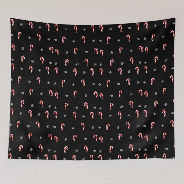 Item preview, Candycane Lane and Snowflakes designed and sold by Cassandra Chung.