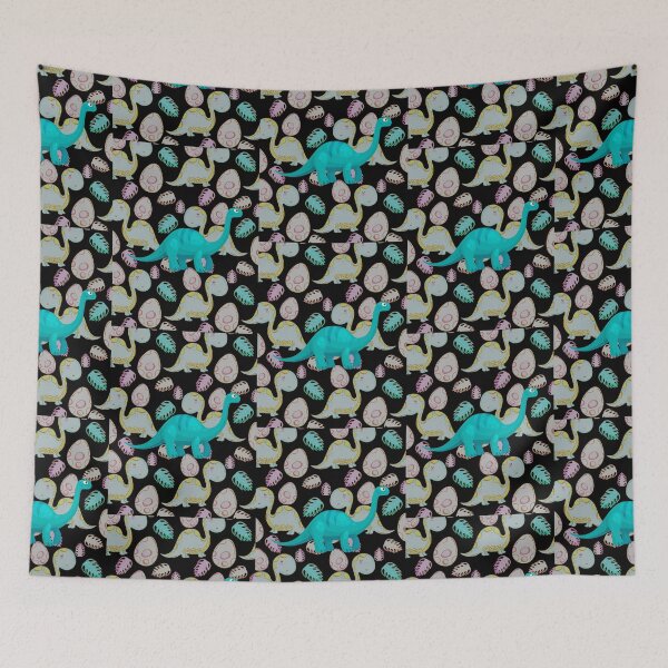 Item preview,  Blue Dinosaur Emoji Pattern 6 designed and sold by kyds.