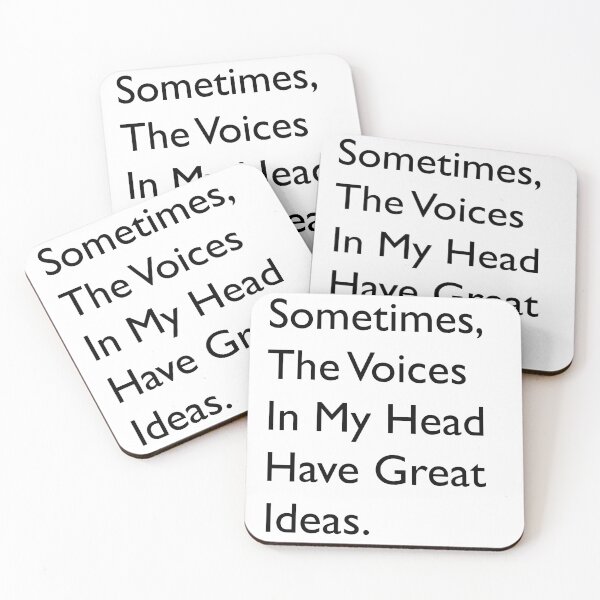 Item preview, Voices In My Head designed and sold by TP-Designs.