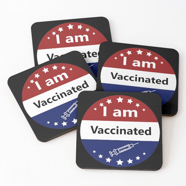 Item preview, I am Vaccinated designed and sold by PrintBrint.