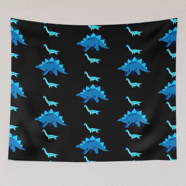 Item preview, Blue Dinosaur Emoji Pattern 8 designed and sold by kyds.