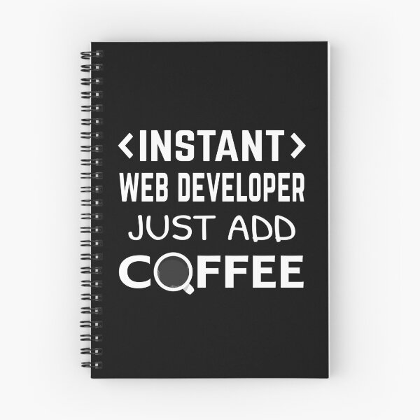 Item preview, Web Developer - Instant Coffee designed and sold by GamerGetup.