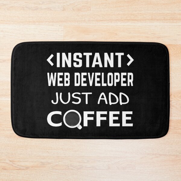 Item preview, Web Developer - Instant Coffee designed and sold by GamerGetup.