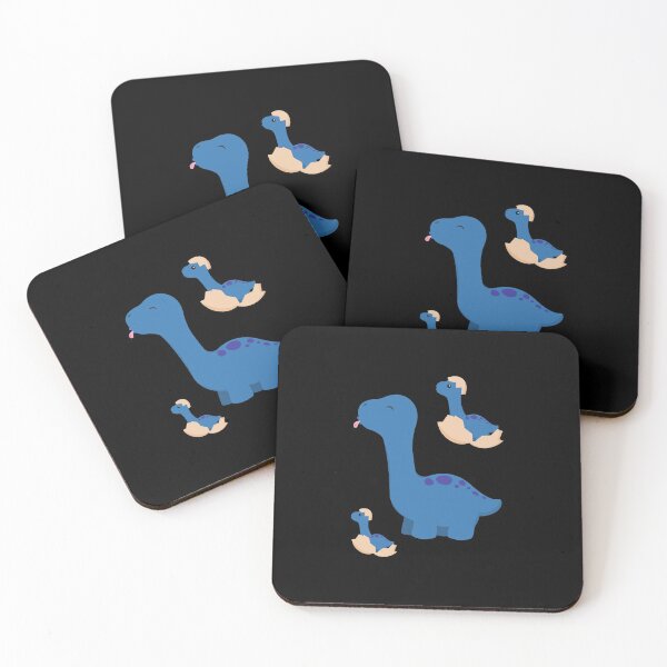 Item preview, Blue Dinosaur Emoji Pattern 9 designed and sold by kyds.