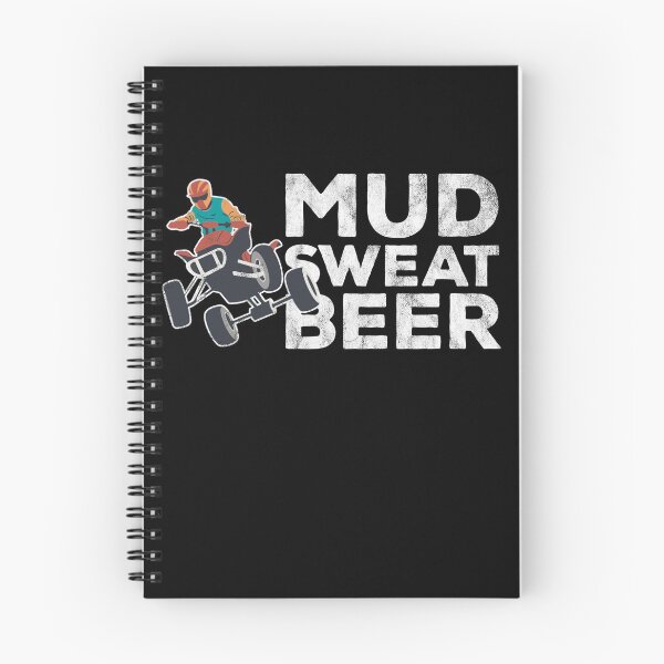 Item preview, Quad Bike Funny Mudding Sweat and Beers ATV designed and sold by majuga.