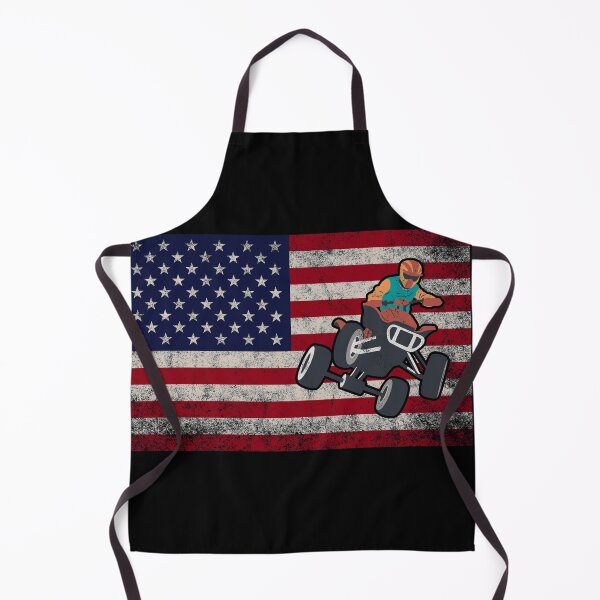 Item preview, Quad Bike America Flag - USA ATV Four wheeler designed and sold by majuga.