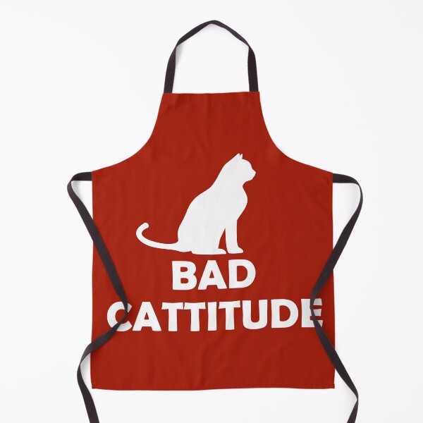 Item preview, Bad Cattitude Crayon Red designed and sold by LJWDesigns.