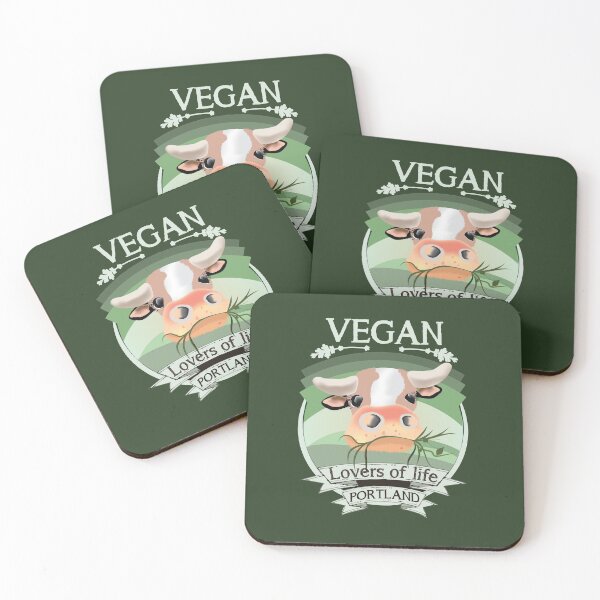 Item preview, Vegan - Lovers of life - Portland (light lettering) designed and sold by Arteria Mix.