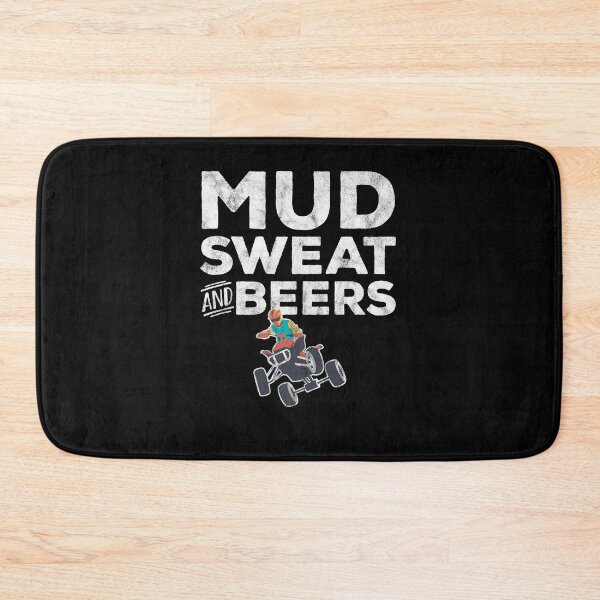 Item preview, Quad Bike Funny Mudding Sweat and Beers ATV designed and sold by majuga.