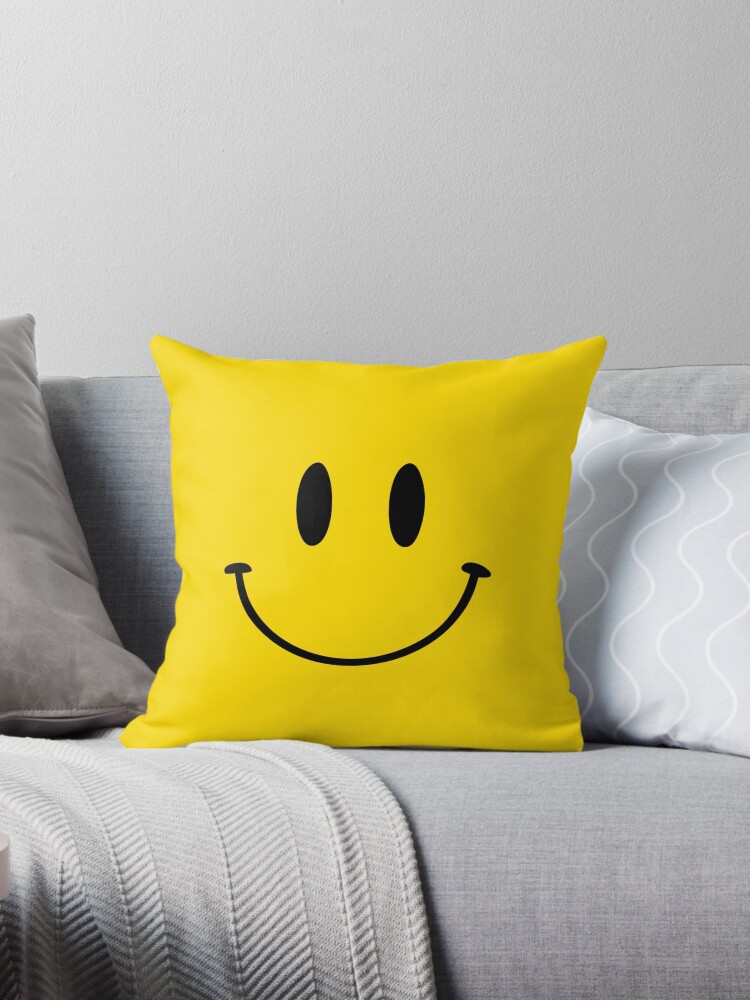 Pillow smiley hot sale face