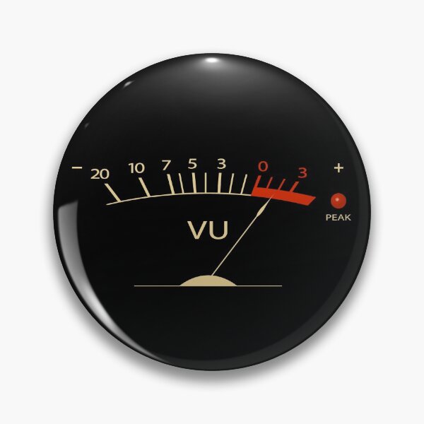 Item preview, VU meter hi-fi vintage stereo designed and sold by Damn Fine Arts.