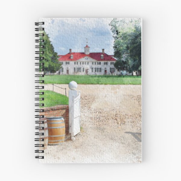 Artikelvorschau, Mount Vernon Aquarell entworfen und verkauft von TwoSmallPtatoes.