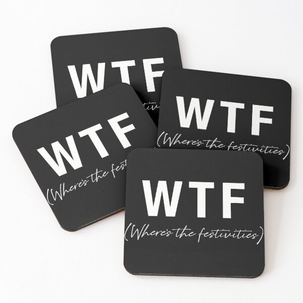 Item preview, WTF- Where's the festivities  designed and sold by Tana-B.