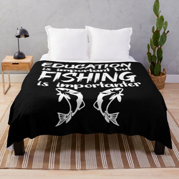 Item preview, Education Is Important But Fishing Is Importanter designed and sold by jacks-tees.