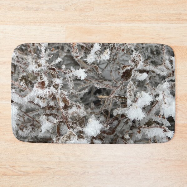 Item preview, Winter Hoarfrost on Bushes, Nature, Snow, Frozen 2025 designed and sold by Sign Shop Humor.