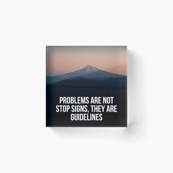 Item preview, Problems are not stop signs designed and sold by max-art-lvl.