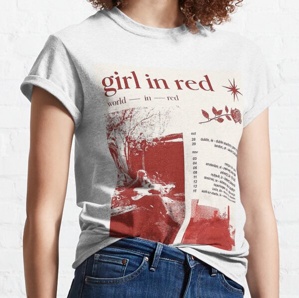 Girl in red tour  Classic T-Shirt