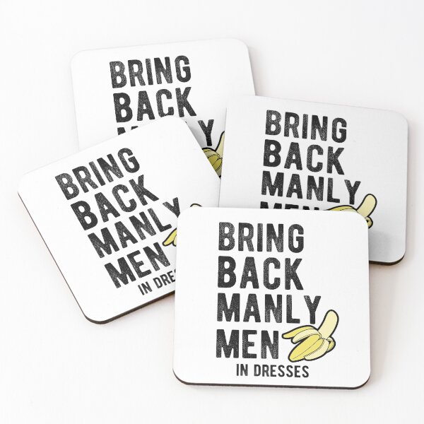 Item preview, Bring Back Manly Men In Dresses Styles Revenge Post designed and sold by RainbowPandas.