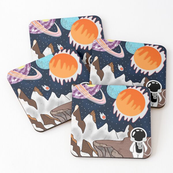 Item preview, Astronaut on alien planet designed and sold by Catherine  Milchard.