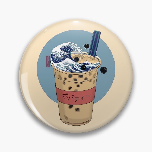 Item preview, The Great Bubble Tea Wave | ボバティー designed and sold by pastellism.