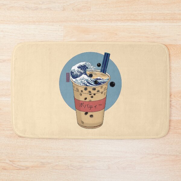 Item preview, The Great Bubble Tea Wave | ボバティー designed and sold by pastellism.