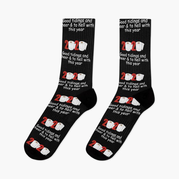 Item preview, Merry Christmas Good Tidings and Cheer and to Hell with this year v4.  designed and sold by REApparelCo.